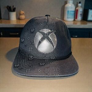 Xbox Promo Hat ..Very Rare! Silver X EUC